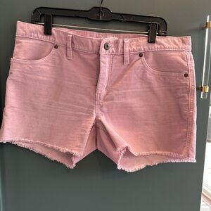 Carve Designs Light Pink cords OahuWomen's Shorts 4” size 10